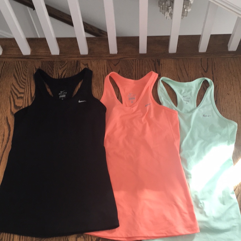 Nike Razor Back Workout Tops