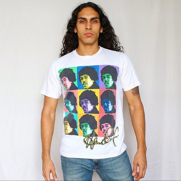trinity music Other - Jimi Hendrix Andy Warhol graphic men's M Unisex
