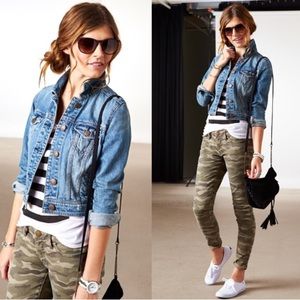 AE Cropped Cute Jean Jacket