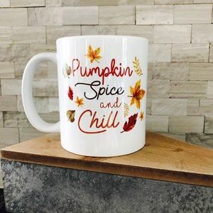 Pumpkin Spice & Chill Coffee Mug