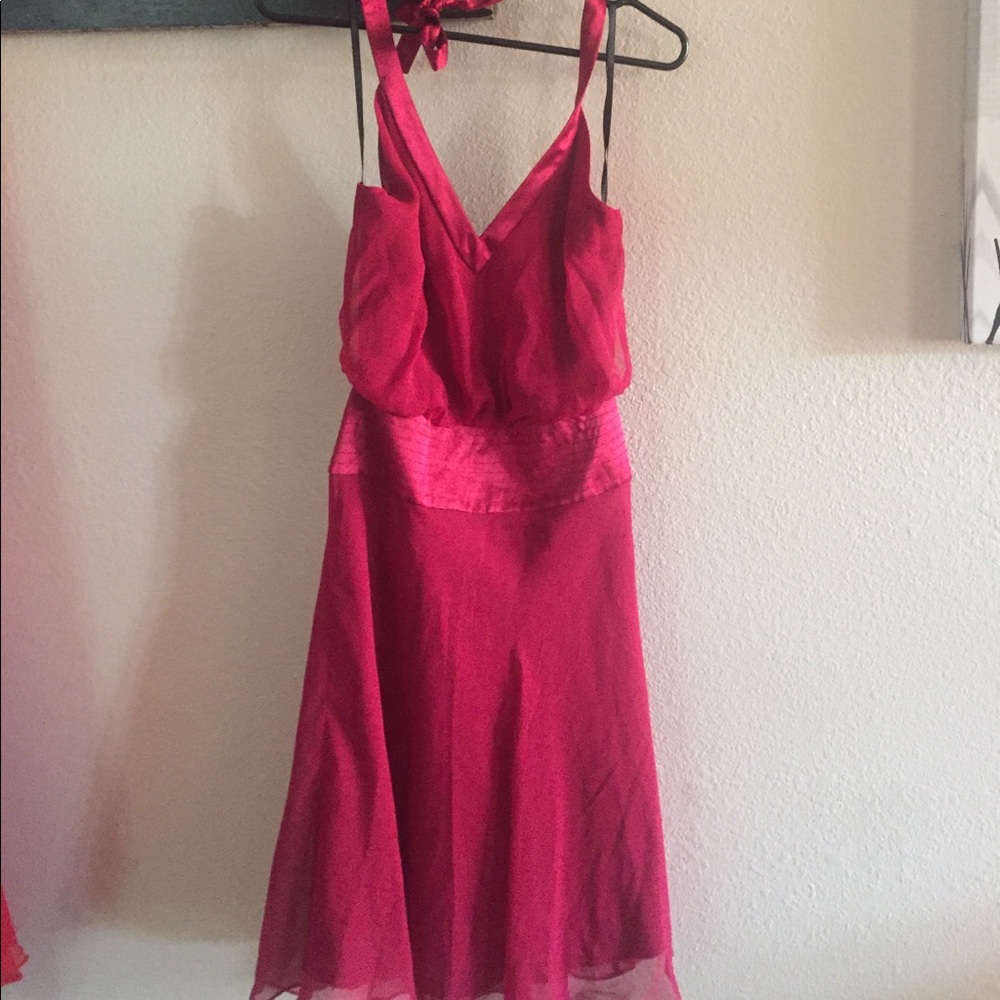 Laundry by Shelli Segal chiffon and silk dress
