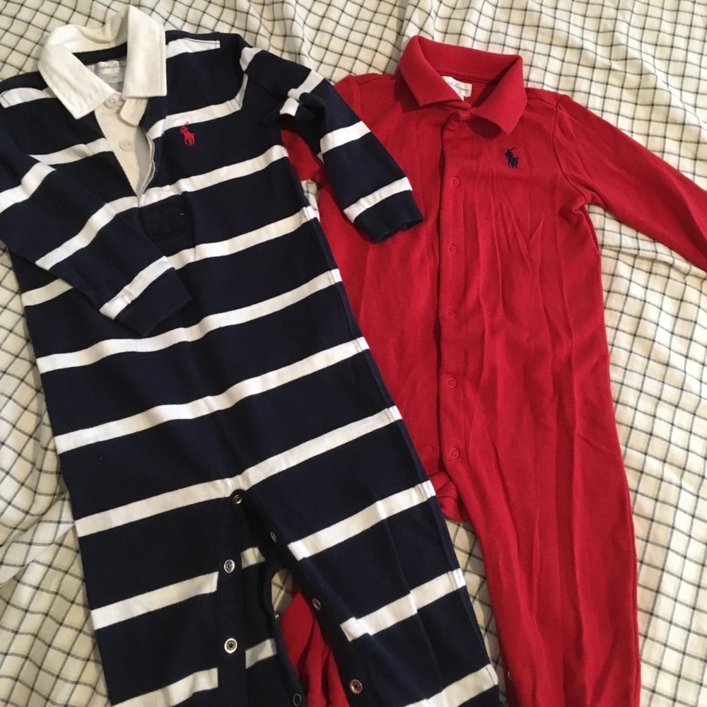 EUC Ralph Lauren boys long sleeve jumpers