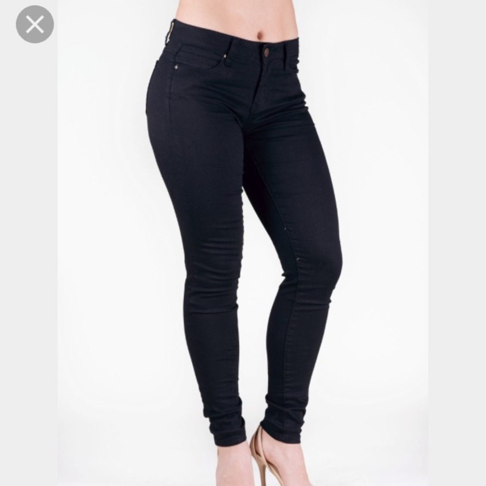 Barbell Brand black skinny chinos