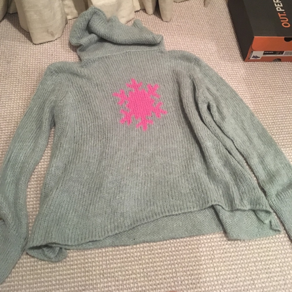 Wood ships hand knitted sweater XS/S