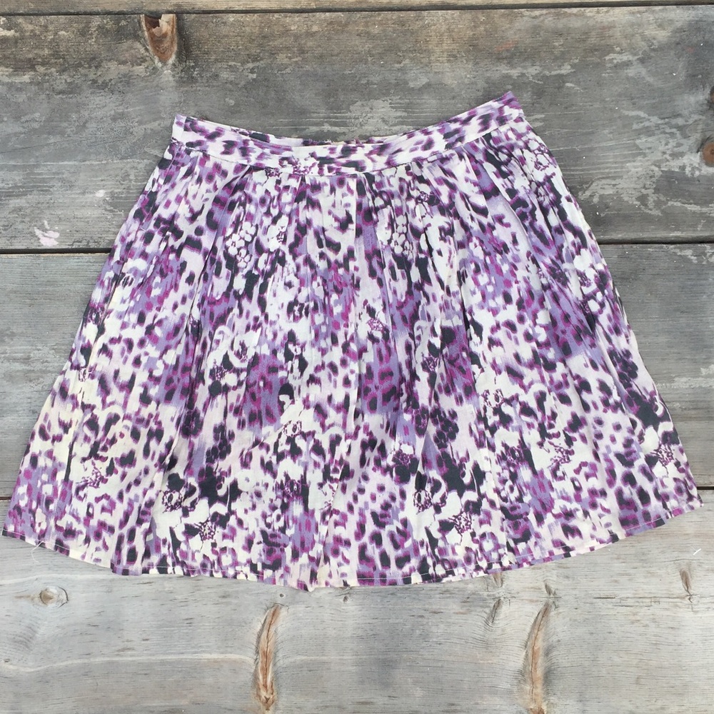 URBAN OUTFITTERS KIMCHI BLUE  PURPLE SKIRT SZ 4