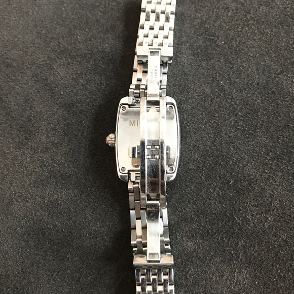 Michele Diamond Urban Watch with tag and 2 extra links - Picture 3 of 5