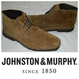 Johnston & Murphy Shoes - JOHNSTON & MURPHY Chukka BOOTS Mens 12 Suede TAN Johnston & Murphy Shoes - JOHNSTON & MURPHY Chukka BOOTS Mens 12 Suede TAN