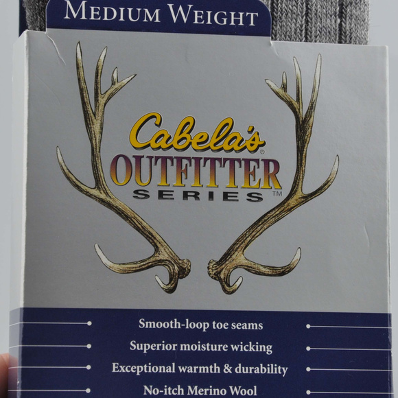 Cabela's Underwear & Socks - Cabela's Outfitter Series Medium Weight Socks Sz L Cabela's Underwear & Socks - Cabela's Outfitter Series Medium Weight Socks Sz L