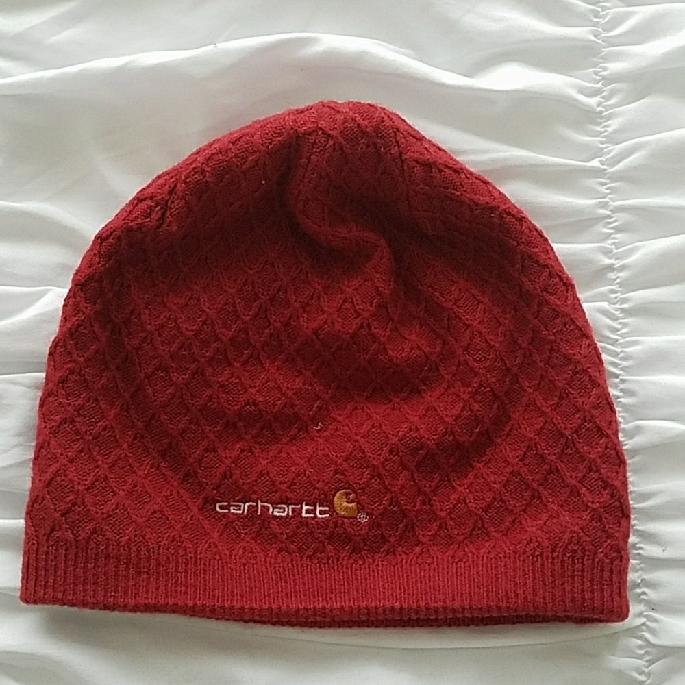 Carhartt Burgundy Beenie