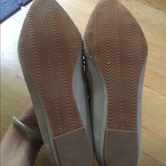 Studded Moroccan style suede beige flats Brand New - Picture 4 of 4