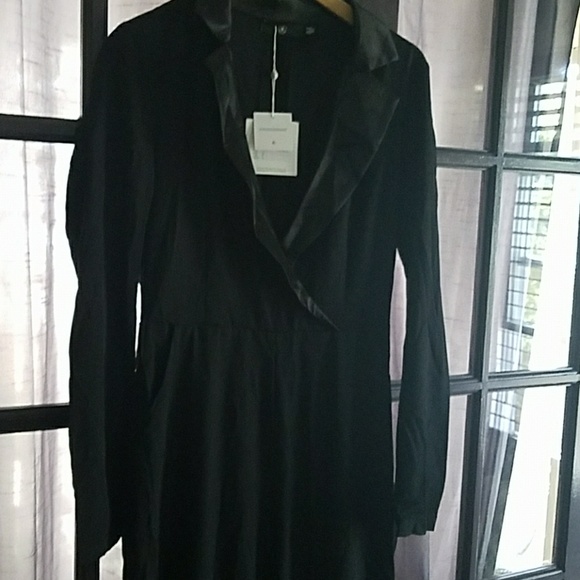 Tuxedo Style Jumpsuit - Picture 1 of 7