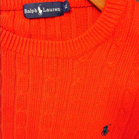 Men's Polo Ralph Lauren Red Sweater - Picture 1 of 4