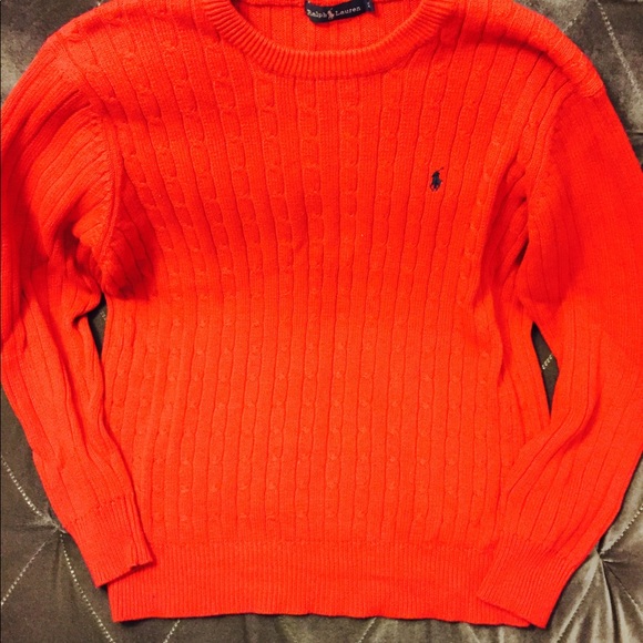 Men's Polo Ralph Lauren Red Sweater - Picture 3 of 4