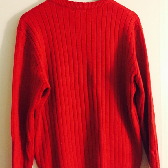 Men's Polo Ralph Lauren Red Sweater - Picture 4 of 4