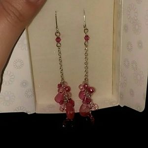 Mark by avon pink earrings
