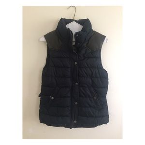 Navy Puffer Vest