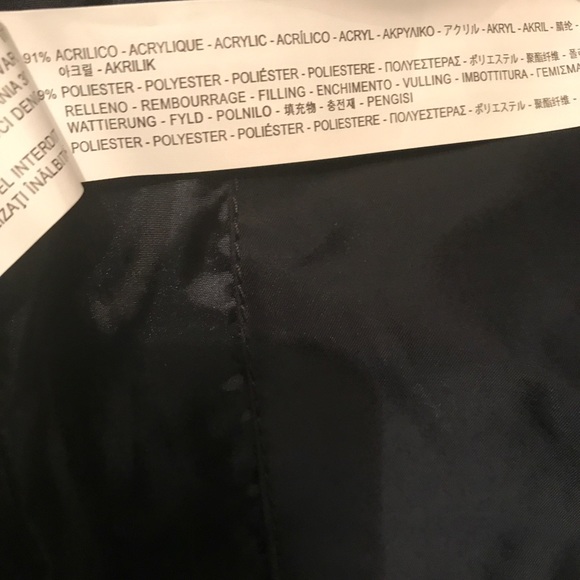 Navy Blue Zara Man Quilted Parka -NWTs - Picture 8 of 8