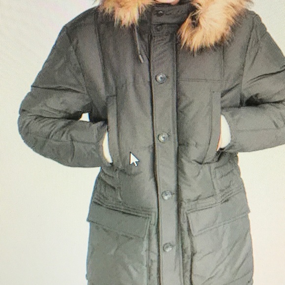 Navy Blue Zara Man Quilted Parka -NWTs - Picture 3 of 8