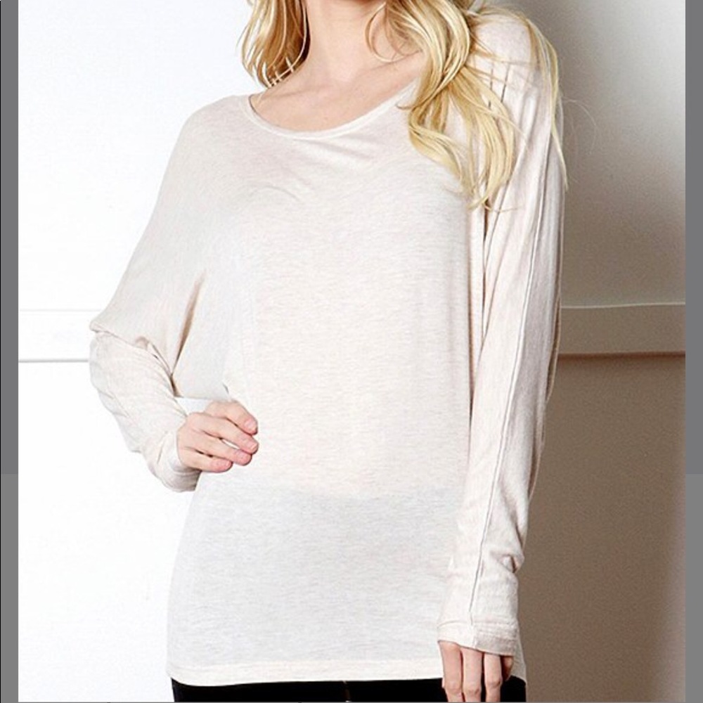 Cream dolman tunic