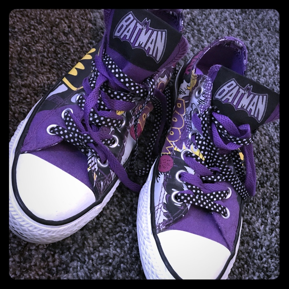 Batman & CatWoman Converse
