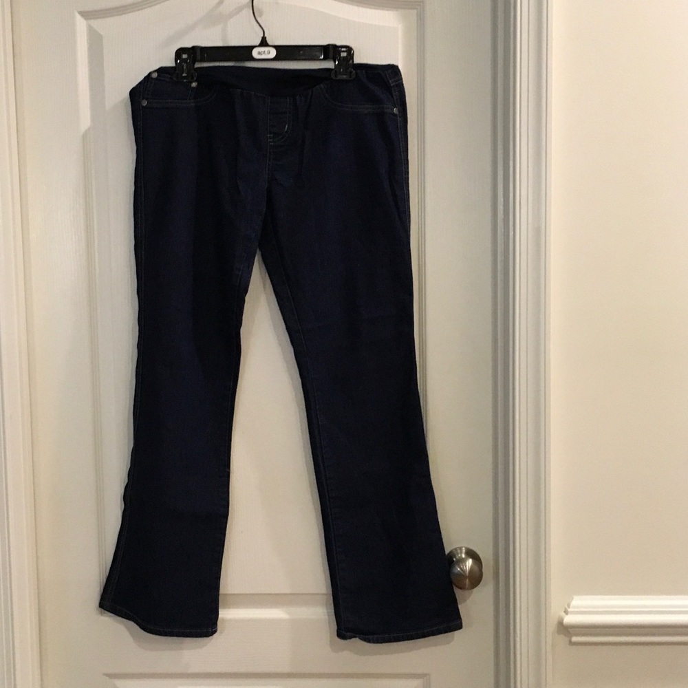Dark MATERNITY Bootcut Jeans