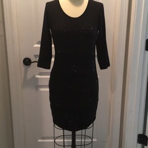Black Sparkly Mini dress