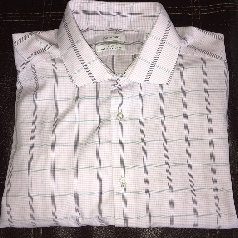 NEW Calvin Klein Slim Fit 16.5 36/37
