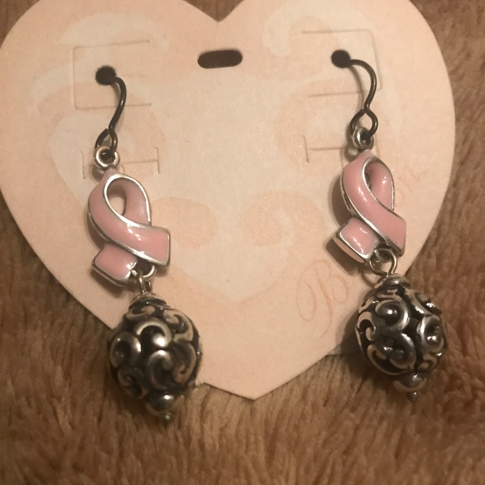 Brighton breast cancer earrings