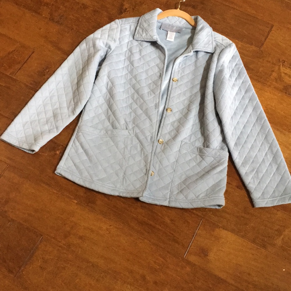 Modern Soul XS X Small baby blue Barn jacket coat