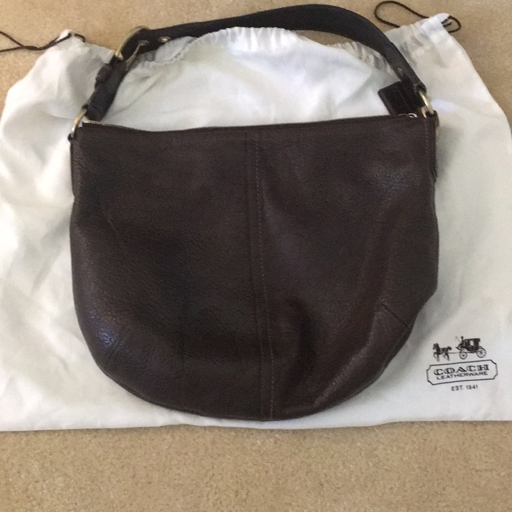 Coach leather hobo