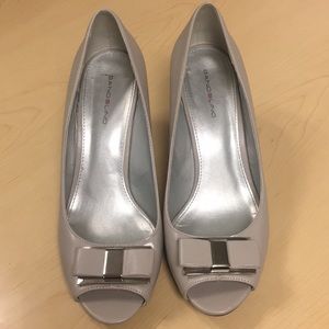 Bandalino Wedged Peep-Toe Heels