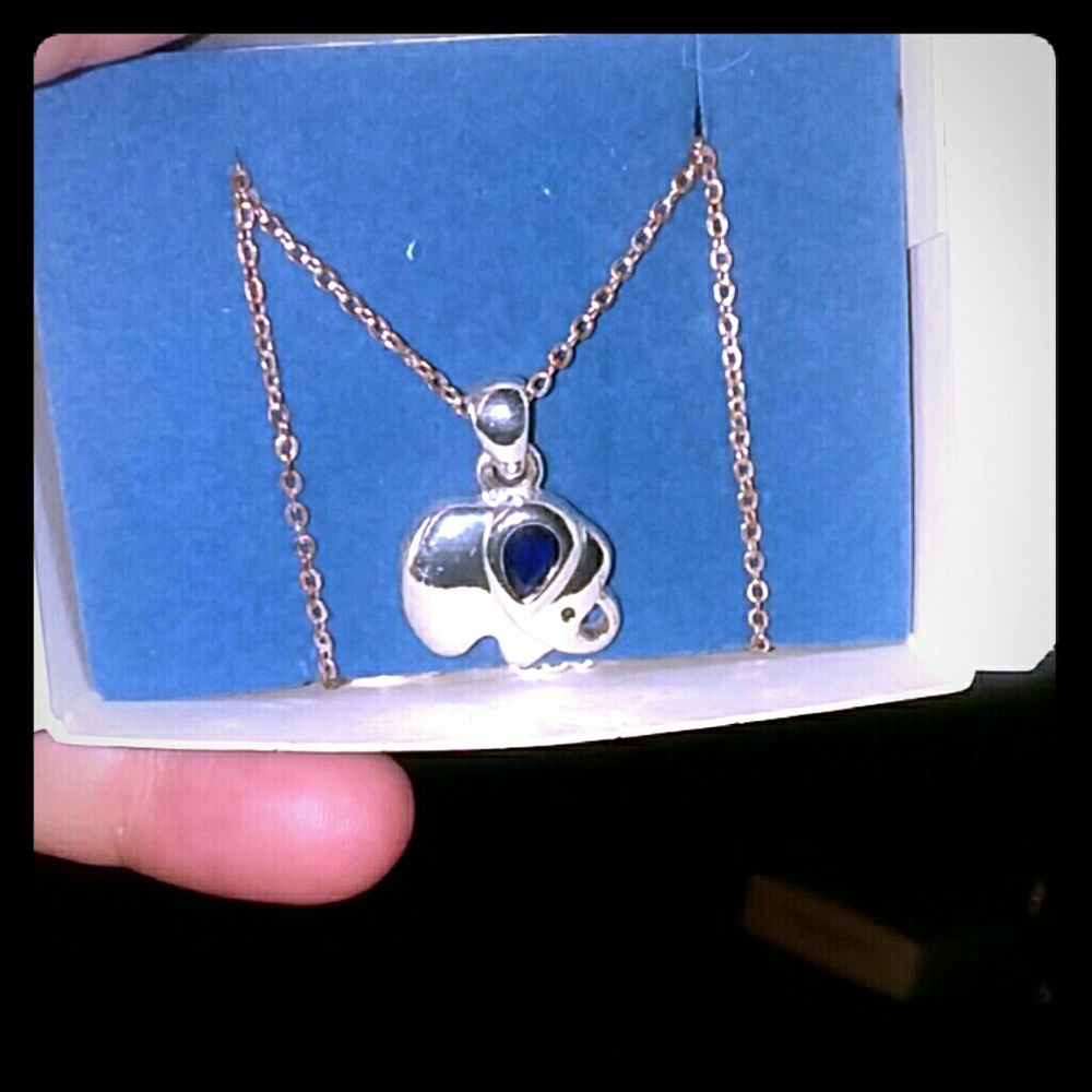 Avon elephant necklace