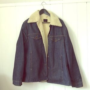 Sears Roebuck’s lined denim jacket “70’s”