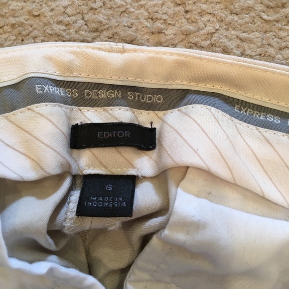 *** SOLD **** Express stretch editor pants - Picture 2 of 2