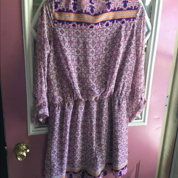Mauve XL/TG Xhilaration Boho Jumper - Picture 3 of 4