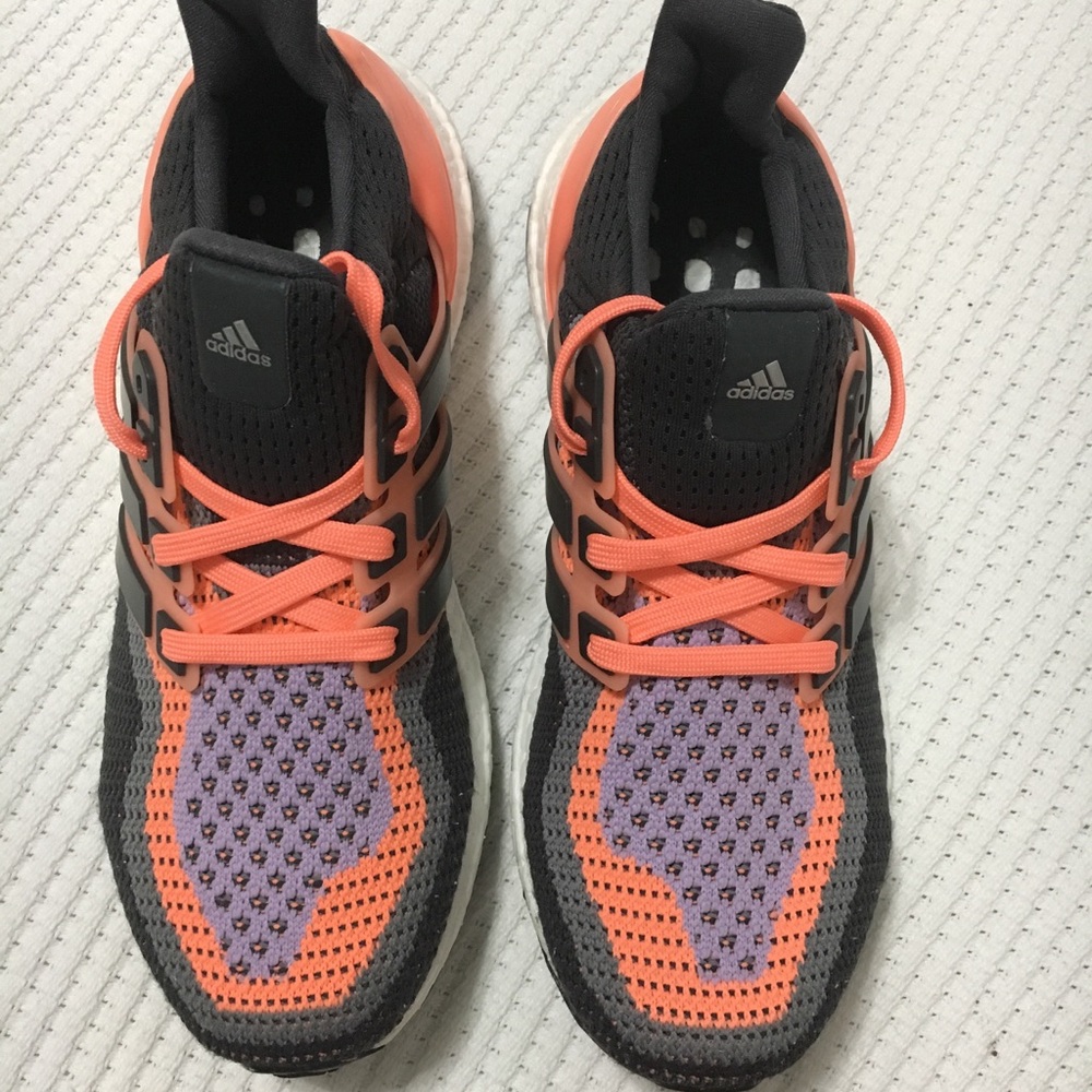 Adidas Ultraboost in Grey, Coral, Purple