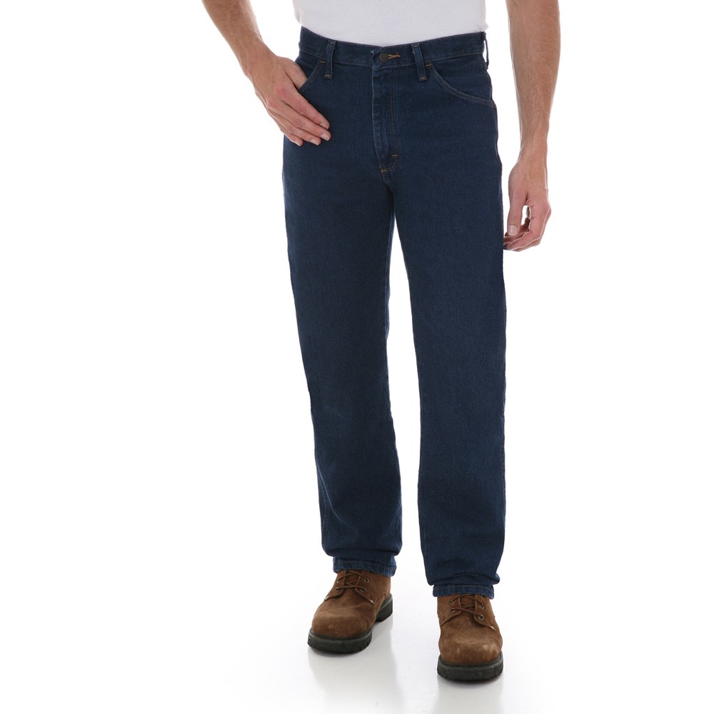 Men’s Rustlers Navy Blue Regular Fit Jeans