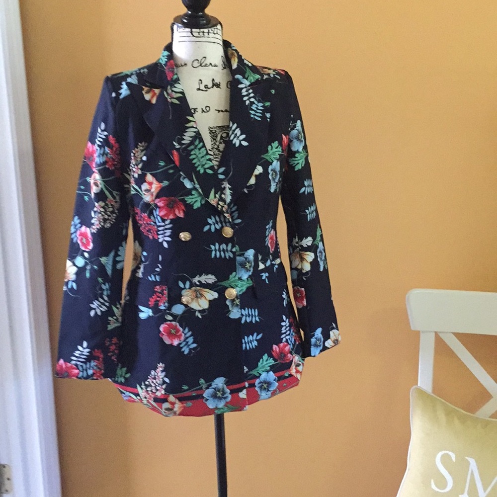 Flower blazer
