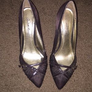 Charlotte Russe brown heels