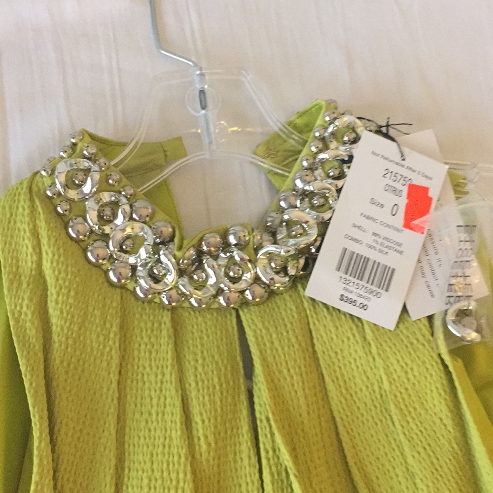 Etcetera yellow dress