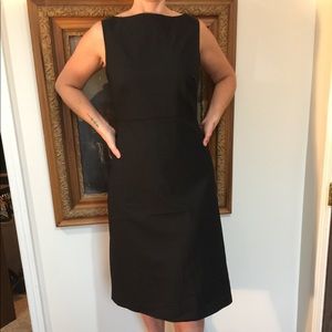 Banana Republic Black Dress- wool spandex blend