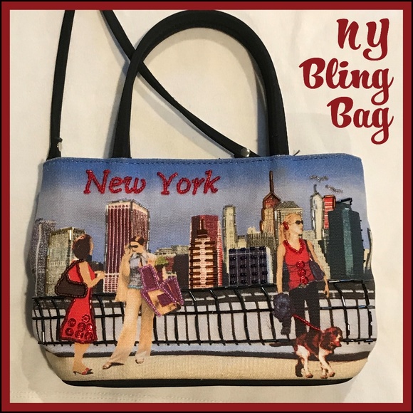 Handbags - 🍇 New York Blingy Crossbody Bag