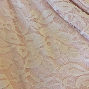 Maternity dress blush pink