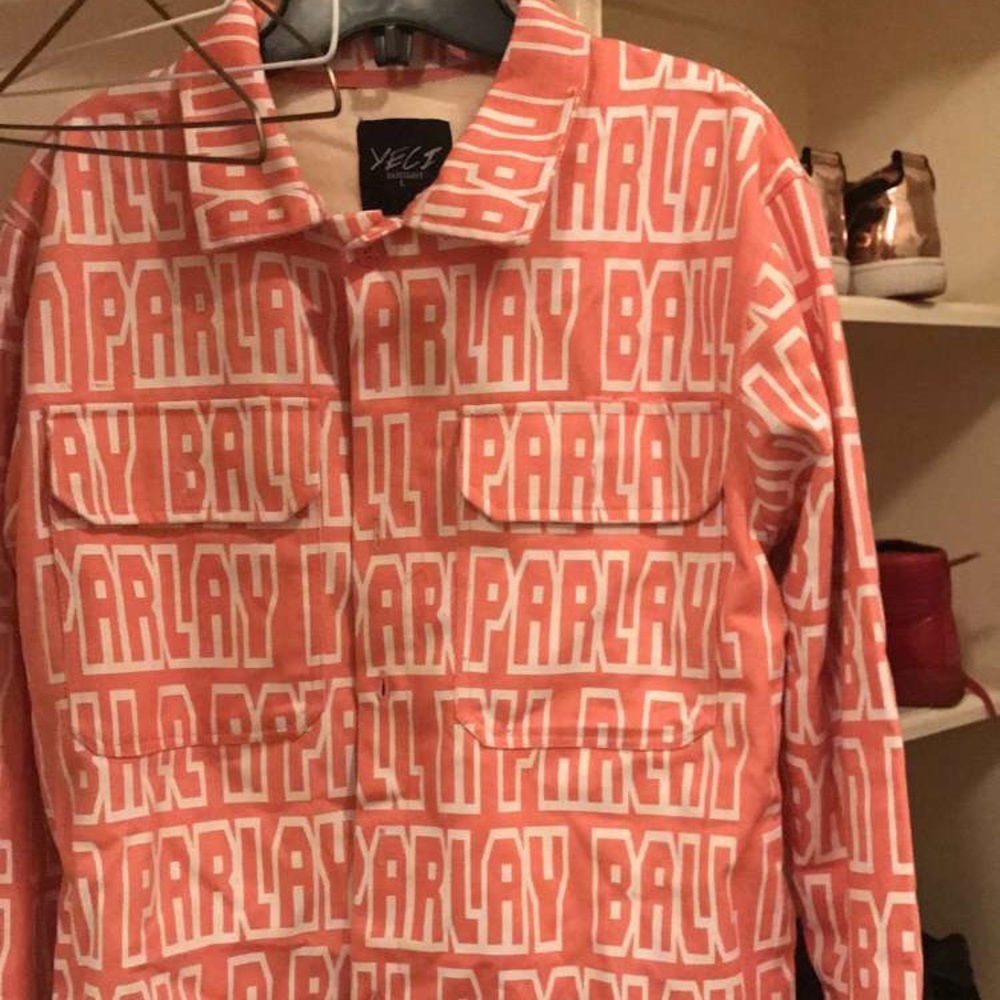 Brand new ball n parlay Jacket never worn sz L