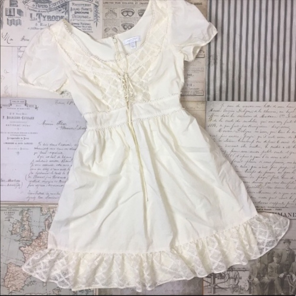 White dress