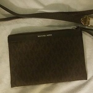 Authentic MK clutch and belt