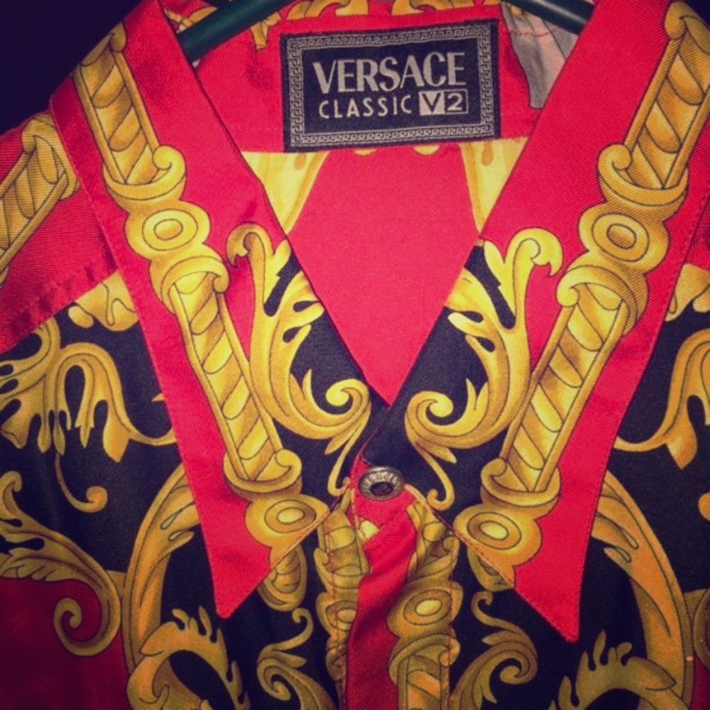 Classic Versace V2 Silk shirt