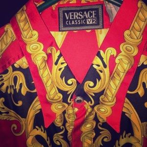 Classic Versace V2 Silk shirt