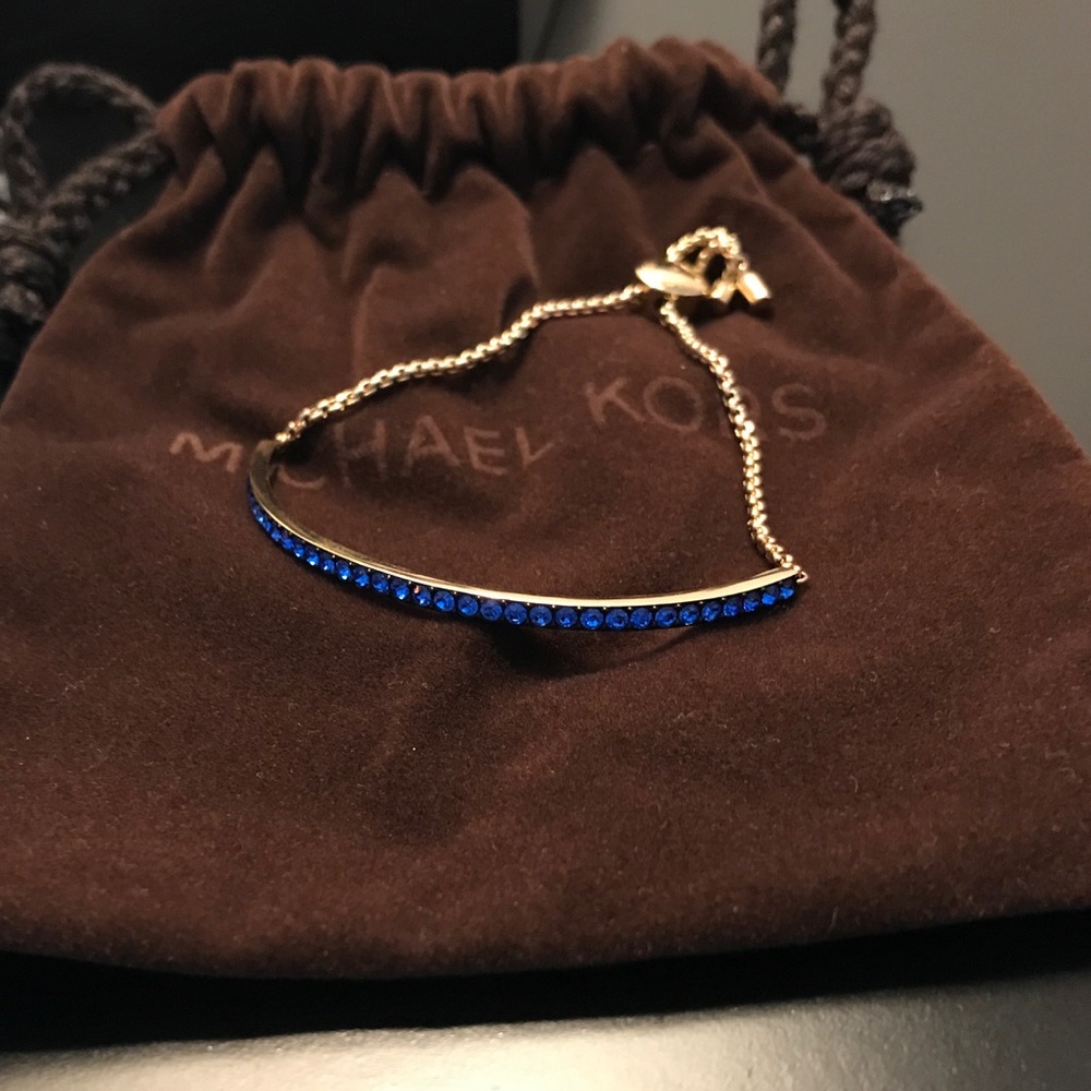 Michael Kors Parisian Blue Slider Bracelet