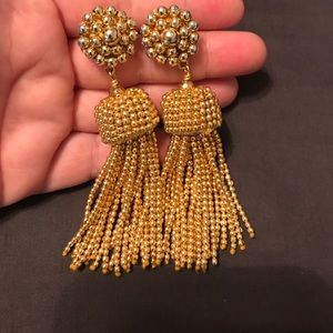Lisi Lerch Gold Tassel Earrings